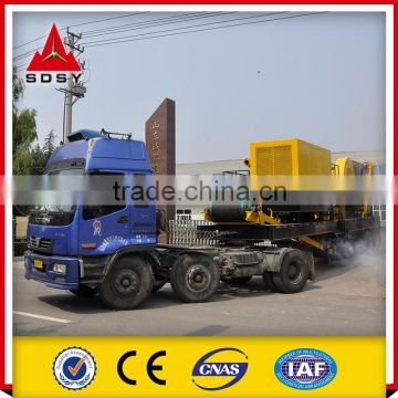 Movable jaw crusher plants, mobile crushing station for aggregate production