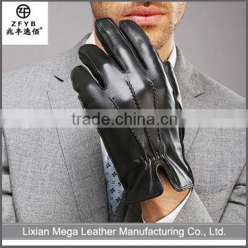 High quality custom black german leather gloves importers