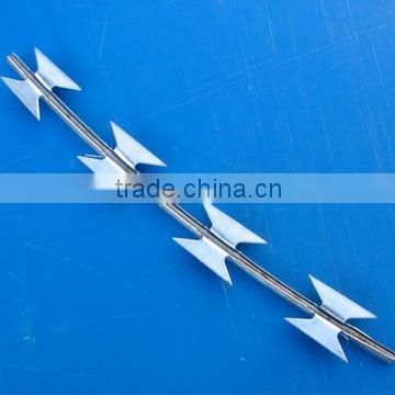 Used Razor Barbed Blade With 500mm Coil Diameter