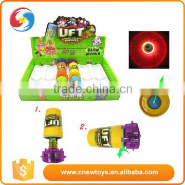children toy wholesale UFT spinning toy with light