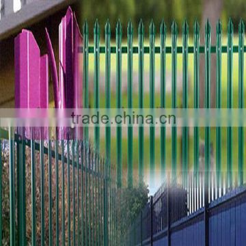 D section galvanized palisade fence(low price)
