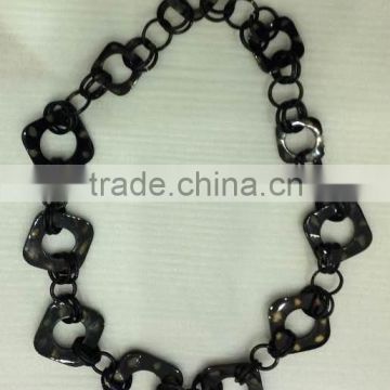 High quality hot selling handicraft nice buffalo horn necklace jewelry