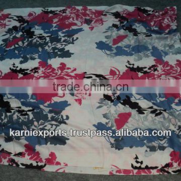 FABRICS FOR MAKING GARMENTS FOR LADIES & PAREOS IN POLYESTER BLEND 100% POLYESTER FABRICS WITH MIXED COTTON