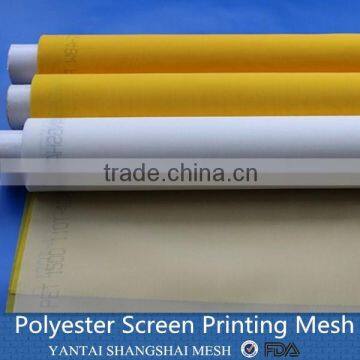 12T white polyester printing mesh fabric