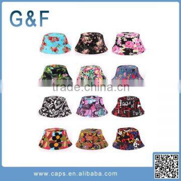 Fashion Cheap Carton Bucket Hat For Promotion