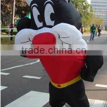 Inflatable PVC cat Toy ,inflatable pvc big toy ,motion-activated cat toys