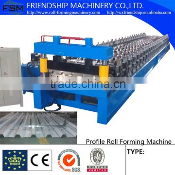 Galvanized roofing sheet roll forming machine
