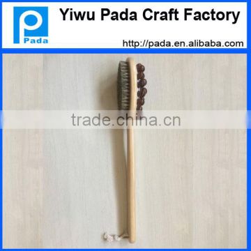 bristle wooden handle bath brush