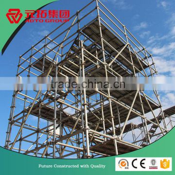 Good selling Singapore construction safety modular ringlock system scaffodling
