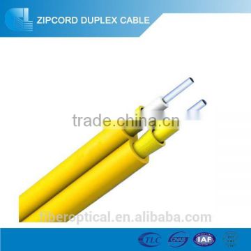 2 core round indoor use optical fiber cable GJFJV