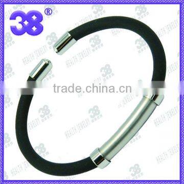 2013 China fashion tube Flexible leather bangles & bracelets supplies