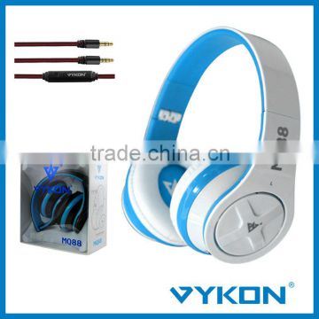 Top Quality Blue Noise Cancelling Sports Headphone with Braided Wire