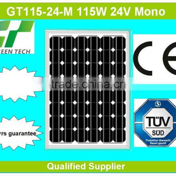 GT115-24-M 115W 24V cheap solar panels Ningbo