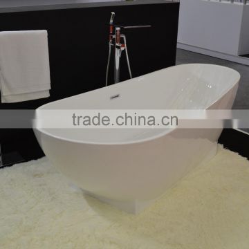 Artificial stone modified acrylic bathtub