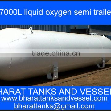 17000L liquid oxygen semi trailer