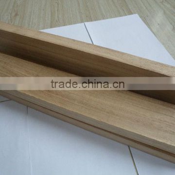 small size paulownia decorative wood strip rough without planed