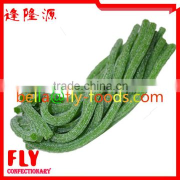 Green Apple Flavoured soft chewy candy
