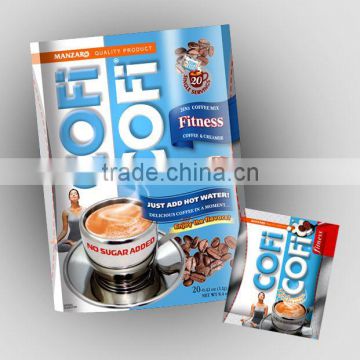 COFICOFI Fitness - instant coffee 2in1, sugar free