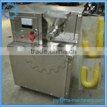 newest type professional stainless steel puffed corn snacks machine/corn puff snack extruder