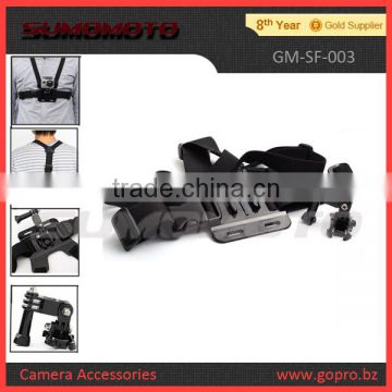 High quality Chest Strap Harness mount for Go pro camera and action camera