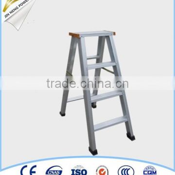 Insulated portable aluminum work ladder