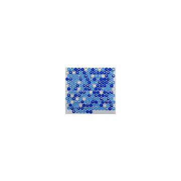 Blue Penny Round Glass Mosaic for Swimming Pool