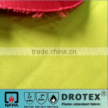 100% cotton flame retardant &anti-UV 30+50+ 230gsm fabric for workwear