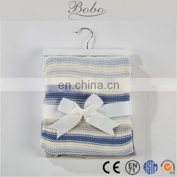 Good quality indoor soft comfortable baby cotton blanket