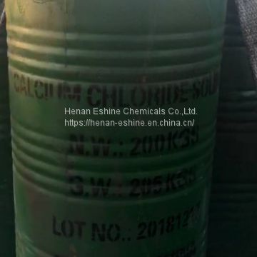Solid Calcium Chloride 70% in 200KG Drums