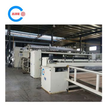 Nonwoven thermal bonded wadding production line