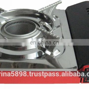 Portable gas stove TL-172 (Cyclone burner head) stainless steel soup tray / Plastic case / 220g butane gas stove /