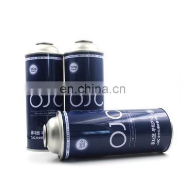 Hot Sale Gas Tin Can Empty Butane Gas Refill Canister
