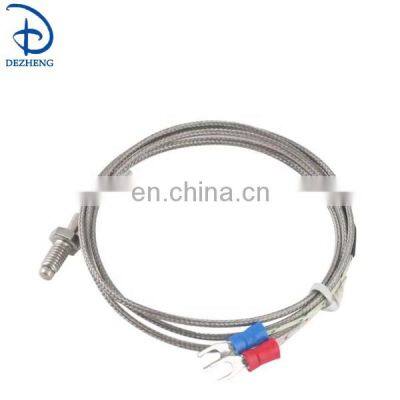 K J E  PT100 Type Screw Temperature Sensor Thermocouple