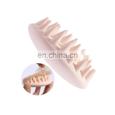 Best seller 2021 new massage customized popular shell shaped stainless steel cat hair removal massaging shell comb for pet