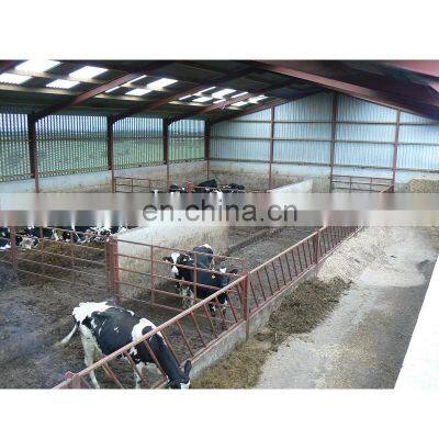 Cheap Farming Shed Prefabricated House Steel Structure Stables For Cow