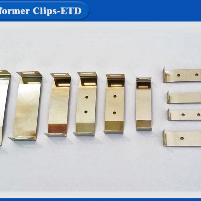 Stainless steel clamps efd20 transformer clamps/PQ4040 core clip for transformer