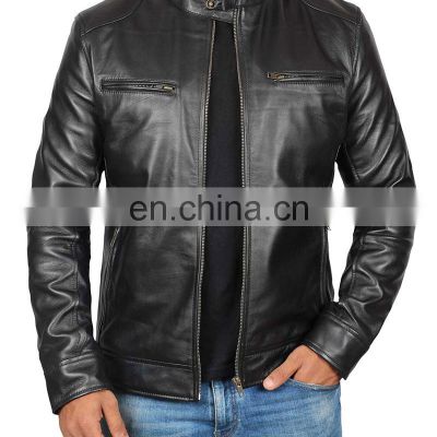 2022 winter leather jacket for men