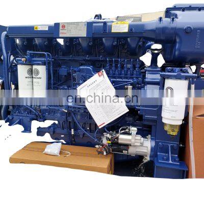 High-sales WP12C400-18 400HP Boat Inboard Electric Diesel Engine Motor