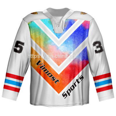 2022 custom sublimated ice hockey jersey with cheap price