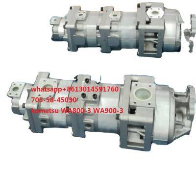 705-58-45030  PUMP FOR komatsu WA800-3 WA900-3 HYDRAULIC GEAR PUMP