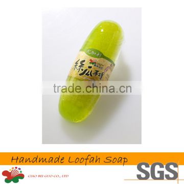 Taiwan Soap Bulk Exporters Handmade Eucalyptus Loofah Soap