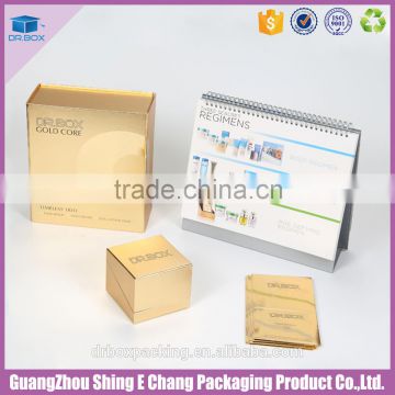 Good quality recyclable folding cosmetic packaging gift boxes