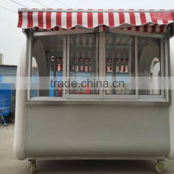 SILANG 7.6*5.5ft food cart mobile food cart beach food truck hot dog Hamburg ice cream mobile food trucks Sliding window