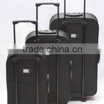 Simple cheapest price 3pcs trolley luggage/lowest price trolley suitcase