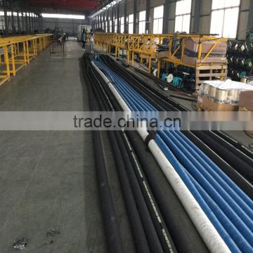 Steel wire spiraled drilling rubber hose in industry