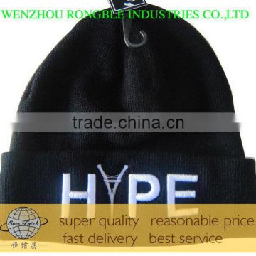 Quality best sell newest unisex knitted acrylic beanie hat