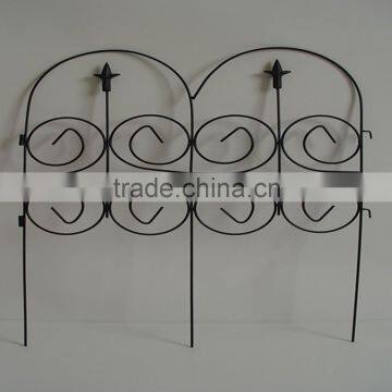 PVC Coated Border Edging Small Garden Fence