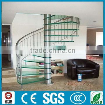 grantie spiral glass stairs for Norway project made in China--YUDI