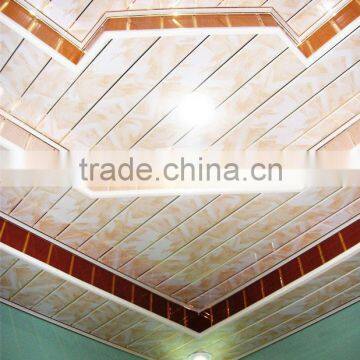 Manufacture Qualified PRINTING PVC WALL CEILING, COLOR SHEET PVC LAMINAION CLADDING