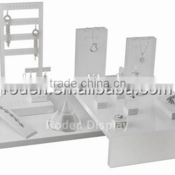 Acrylic Jewelry Display Stand / Tray/holder for earrings and necklaces